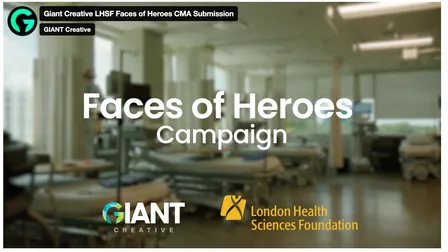 Faces of Heroes campaign for London Health Sciences Foundation