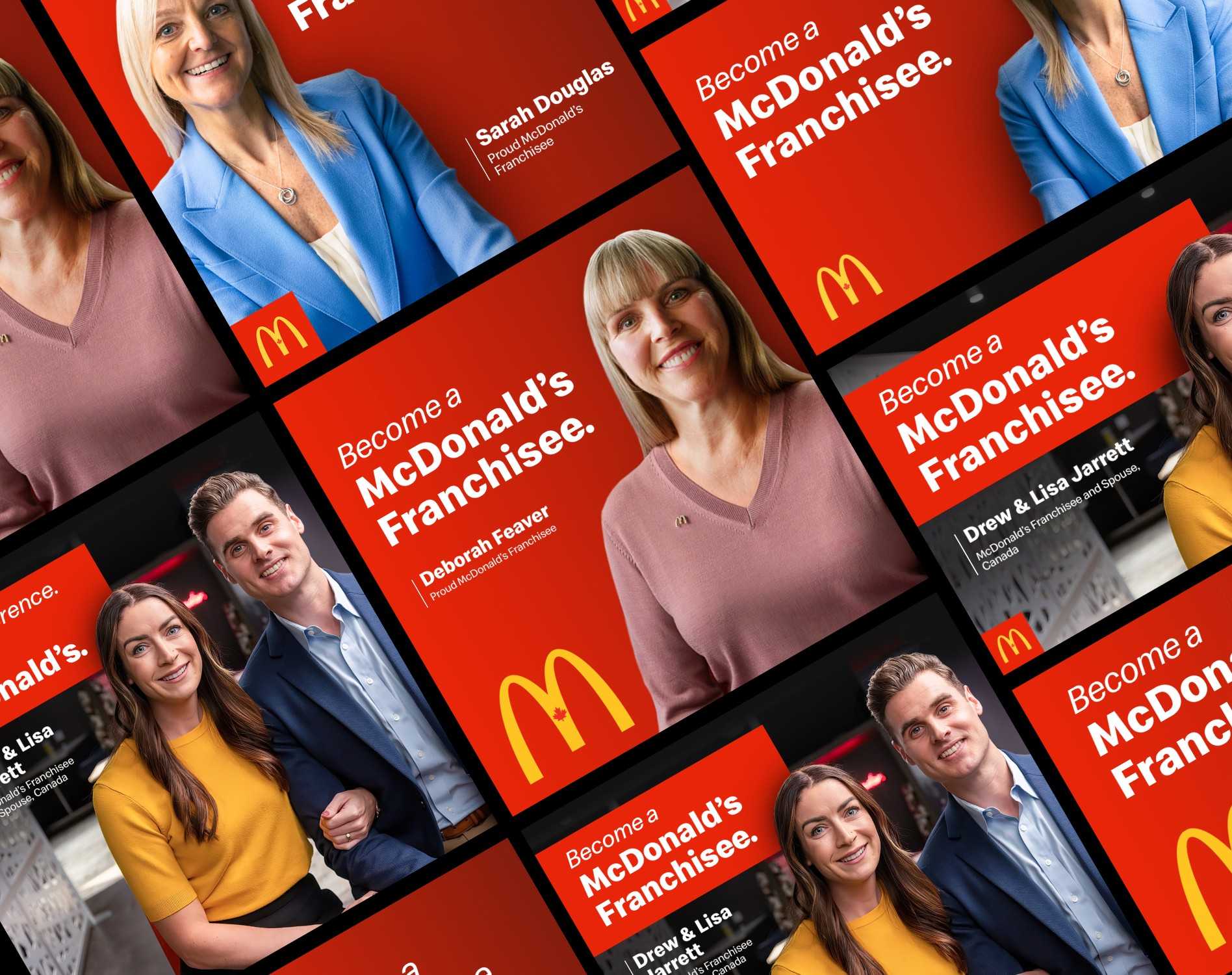 various McDonald's Canada ads