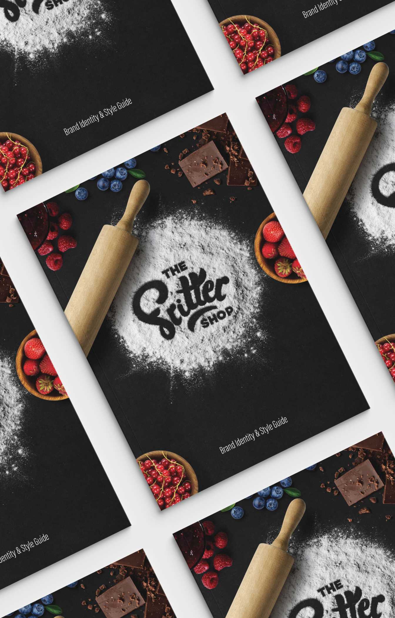multiple image of The Fritter Shop brand and Style Guide cover