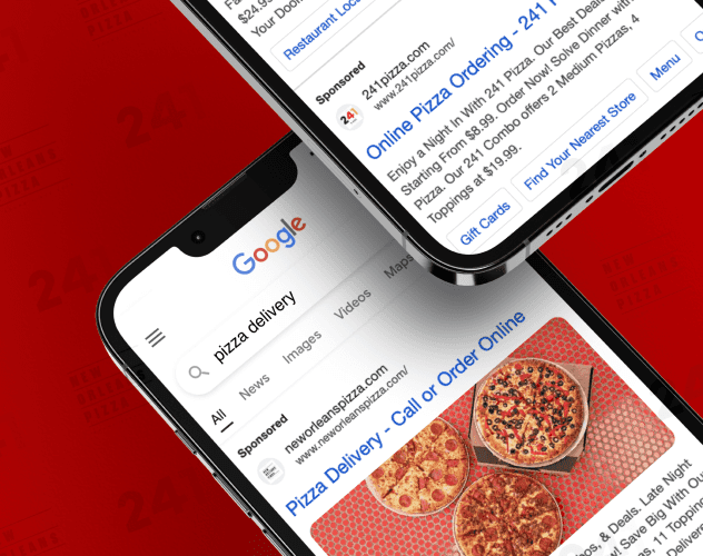 Enhancing Digital Performance for 241 Pizza & New Orleans Pizza
